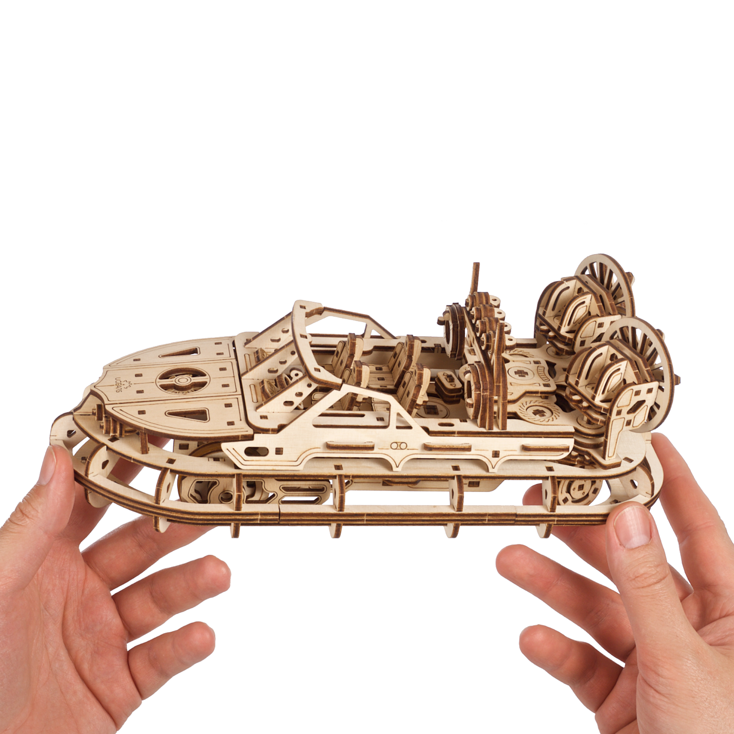 ugears-rescue-hovercraft-kit-di-modellismo-meccanico-in-legno image 4