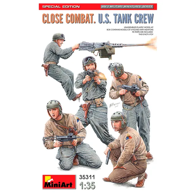 ak-interactive-1-35-close-combat-equipaggio-carro-armato-u-s-edizione-speciale image 1