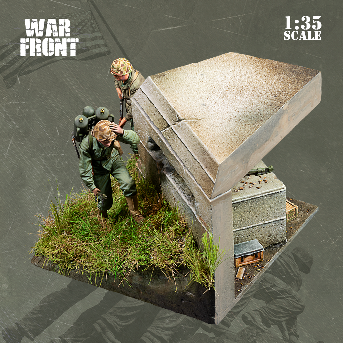 scale75-warfront-bunker-run-the-pacific-1944-1945-figura-resina-1-35 image 3