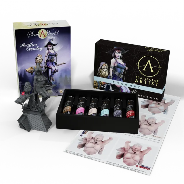 scale75-pack-charmed-heather-crowley-set-pitture-figura-scf-023 image 1