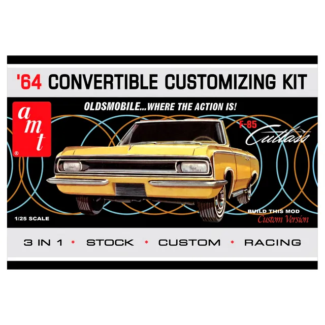 ak-interactive-1-25-1964-olds-cutlass-f85-convertible-kit-auto image 1
