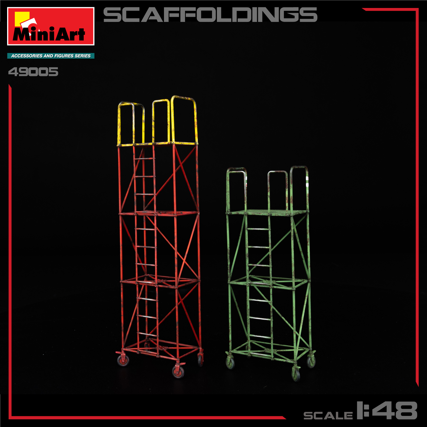 ak-interactive-scaffoldings-1-48-set-di-impalcature-per-modellismo image 3