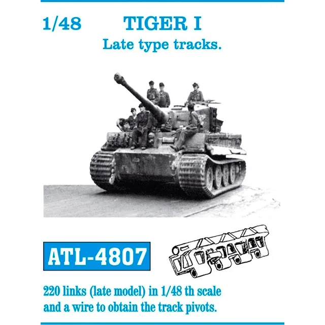 ak-interactive-1-48-metal-tracks-tiger-i-late-cingoli-in-metallo image 1