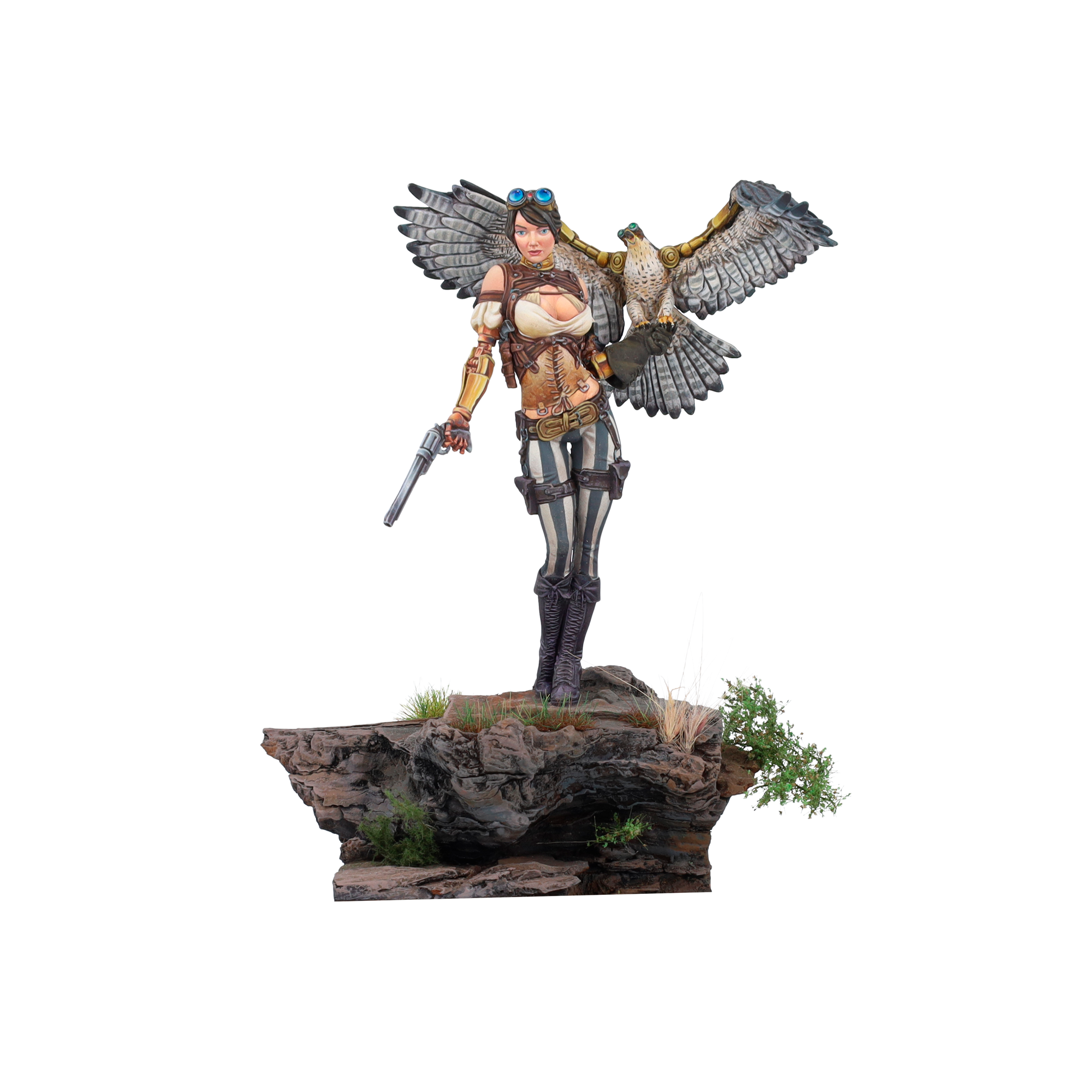scale75-jessica-thunderhawk-75mm-miniatura-metallo-bianco-steam-wars image 3