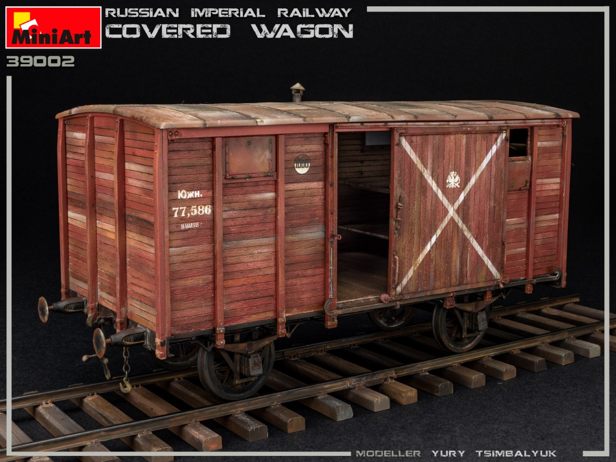 ak-interactive-1-35-russian-imperial-railway-covered-wagon-kit-di-modellismo image 6