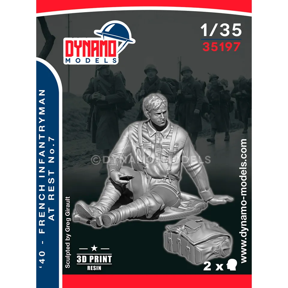 ak-interactive-french-40-infantryman-at-rest-no-7-figura-1-35 image 1