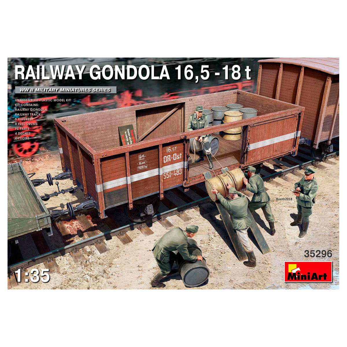ak-interactive-1-35-railway-gondola-16-5-18-t-kit-di-modellismo-ferroviario-in-s image 1
