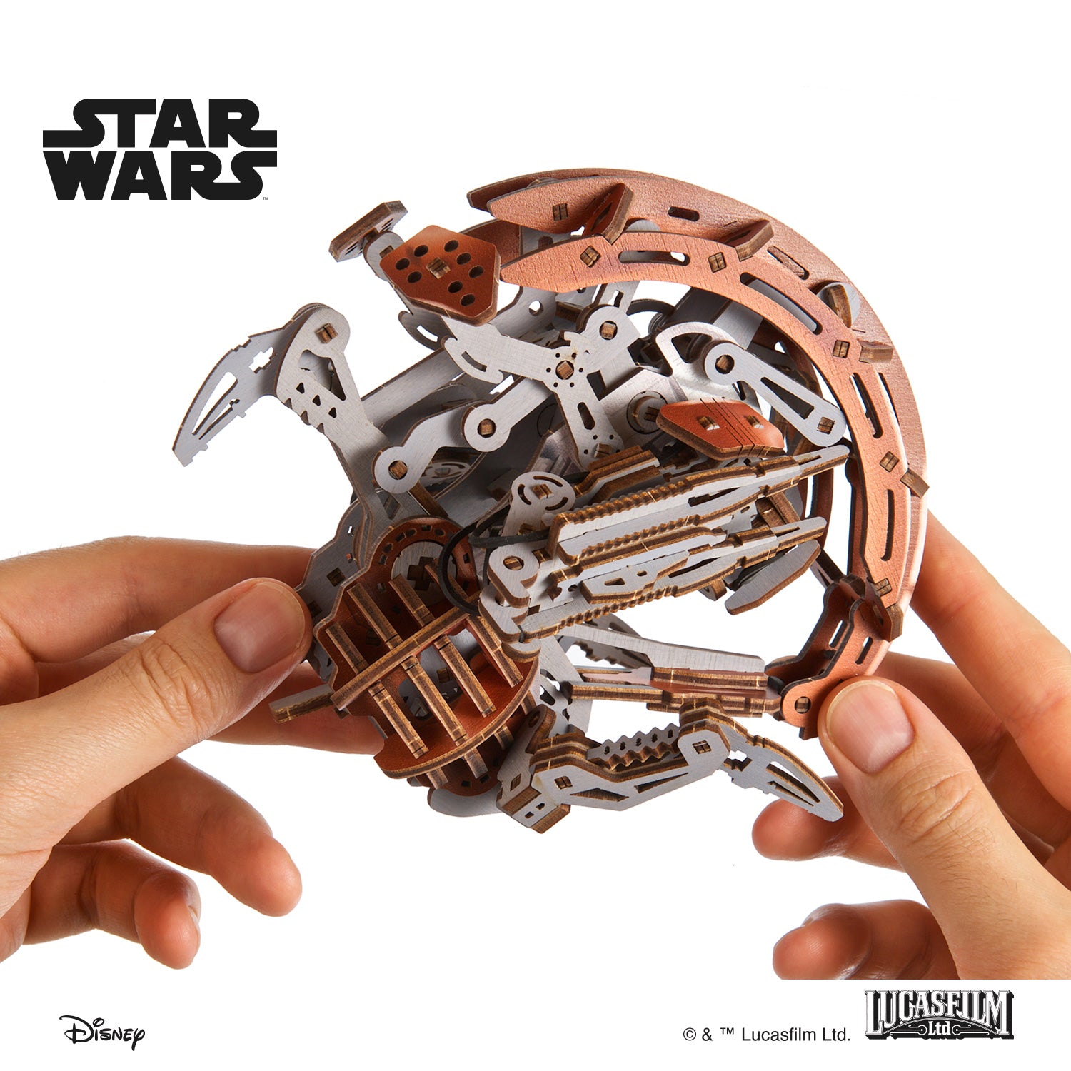 ugears-droideka-star-wars-kit-di-modellismo-meccanico-in-legno image 8