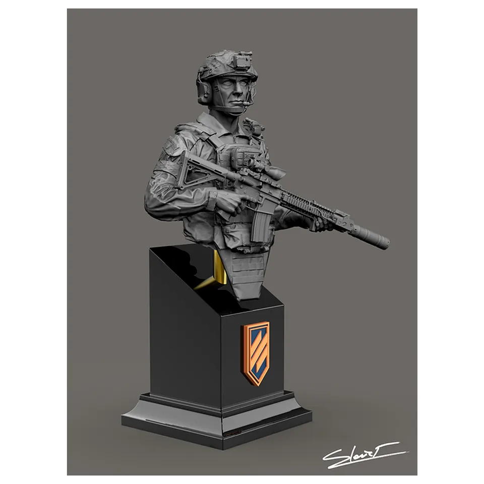 ak-interactive-ukrainian-soldier-busto-1-10-figura-da-dipingere image 1