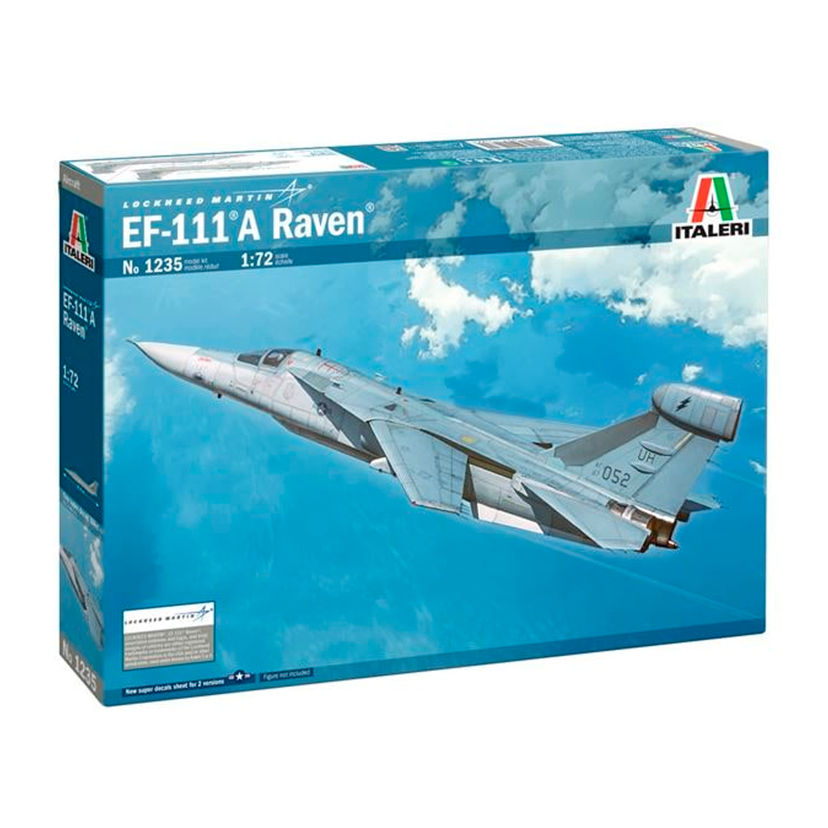 ak-interactive-ef-111a-raven-in-scala-1-72-kit-di-modellismo image 1