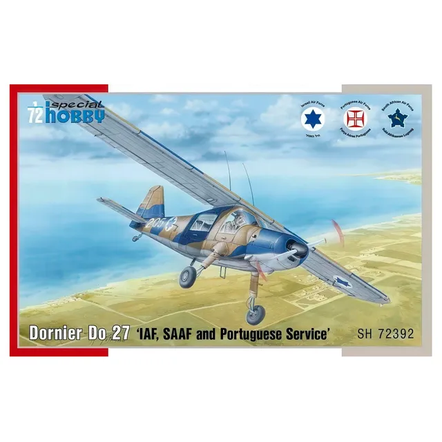 ak-interactive-dornier-do-27-iaf-saaf-and-portuguese-service-scala-1-72-kit-mode image 1