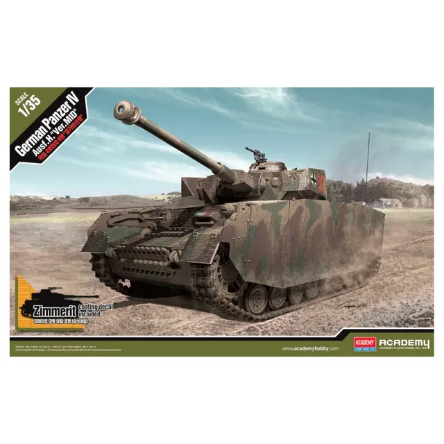 ak-interactive-1-35-german-pz-kpfw-iv-ausf-h-mid-kit-modellismo image 1