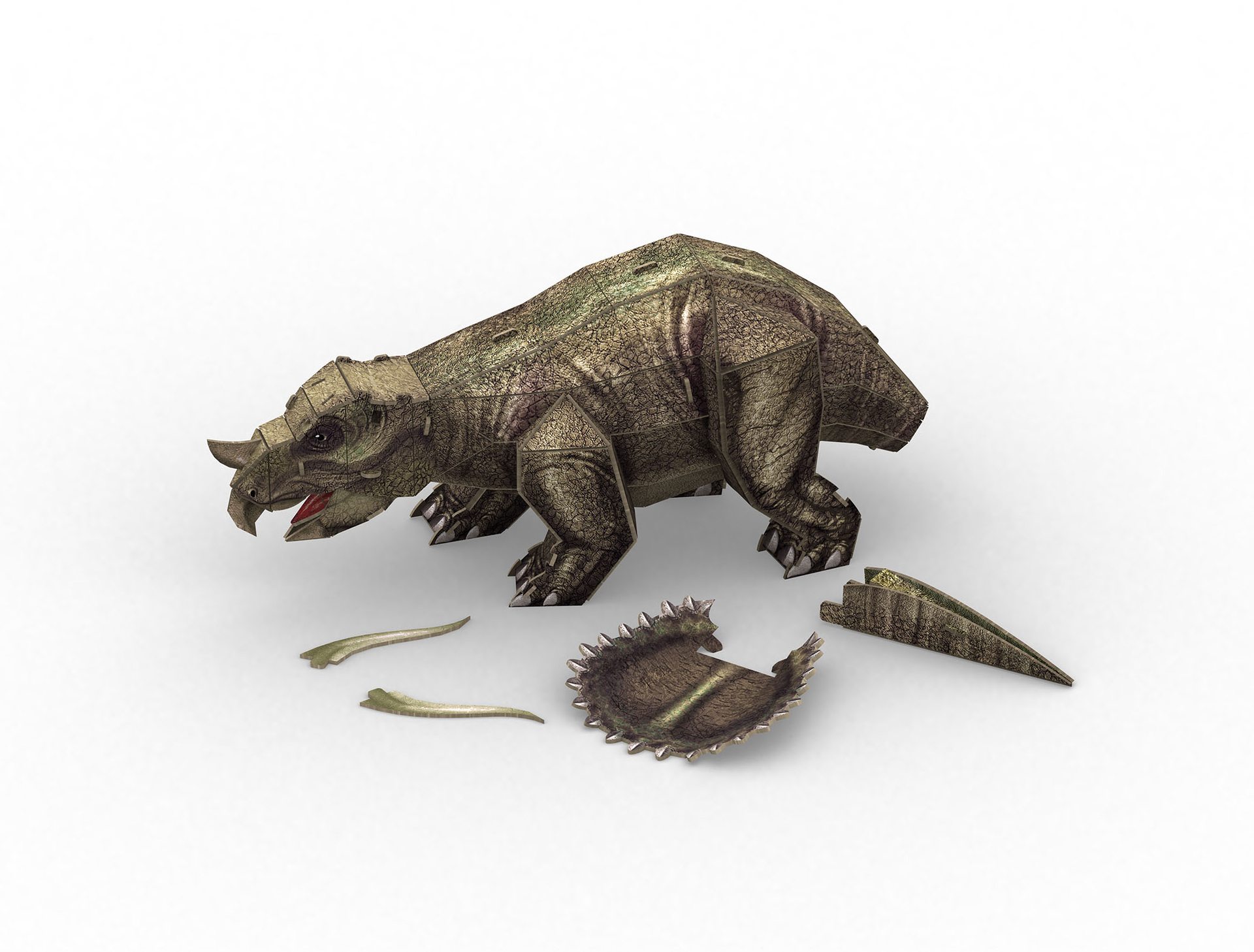 ak-interactive-3d-puzzle-jurassic-world-dominion-triceratops image 4
