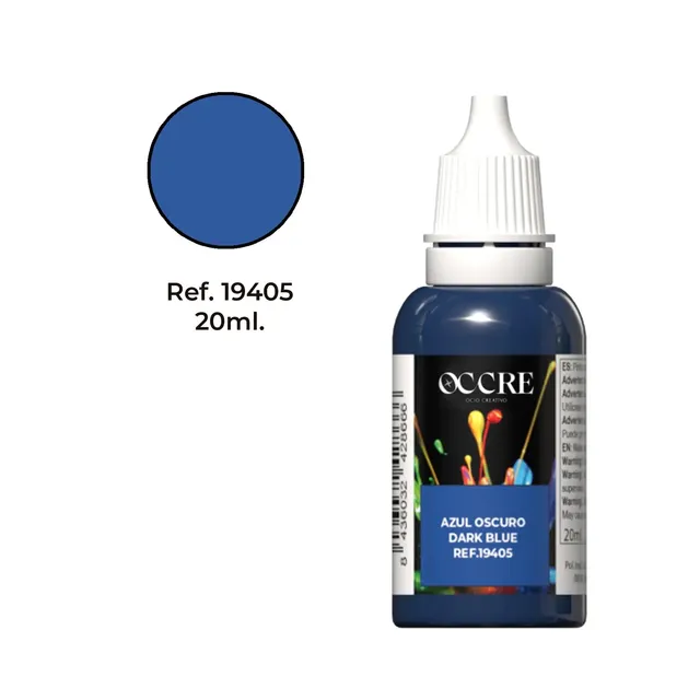occre-vernice-acrilica-blu-scuro-20-ml-per-modellismo image 1