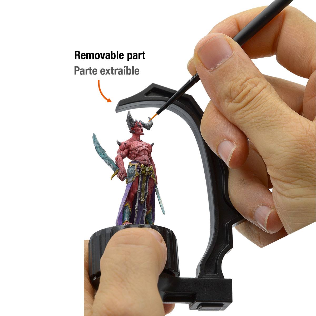 ak-interactive-supporto-con-manico-per-dipingere-miniature-attrezzo-da-modellism image 2
