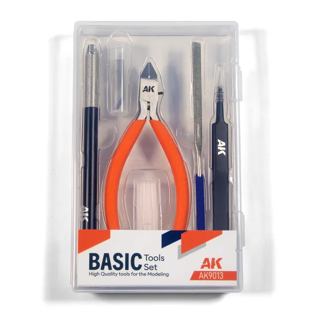 ak-interactive-set-de-herramientas-b-sicas-set-di-attrezzi-base-per-modellismo image 1