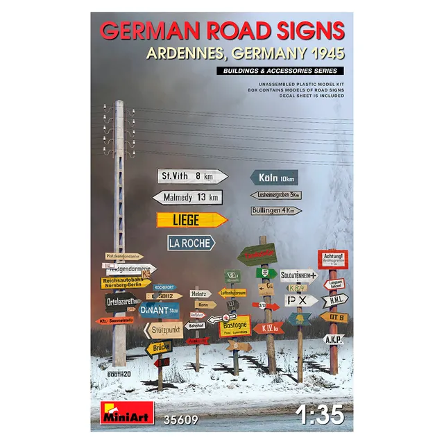 ak-interactive-1-35-cartelli-stradali-tedeschi-ww2-ardenne-germania-1945 image 1