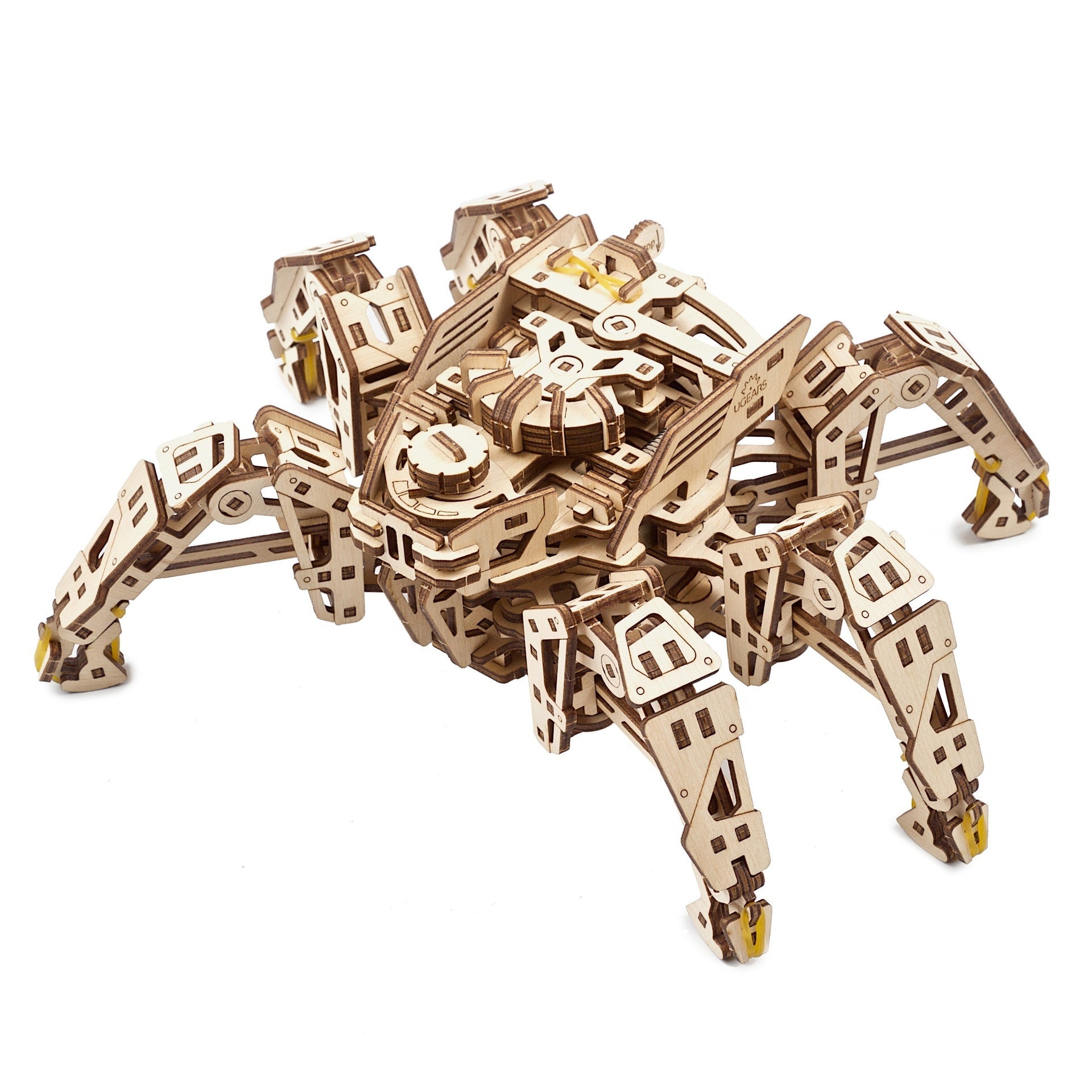 ugears-hexapod-explorer-kit-di-modellismo-in-legno-con-motore-a-molla image 2