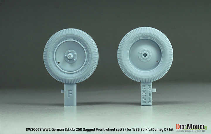 ak-interactive-ww2-german-sd-kfz-250-sagged-wheel-set-3-for-1-35-sd-kfz-250-dema image 2