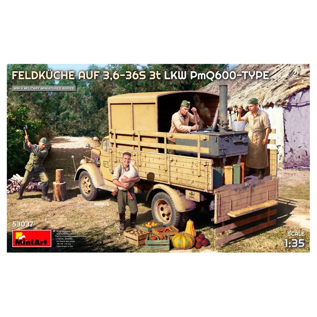 ak-interactive-1-35-feldkuche-auf-3-6-36s-3t-lkw-pmq600-type image 1