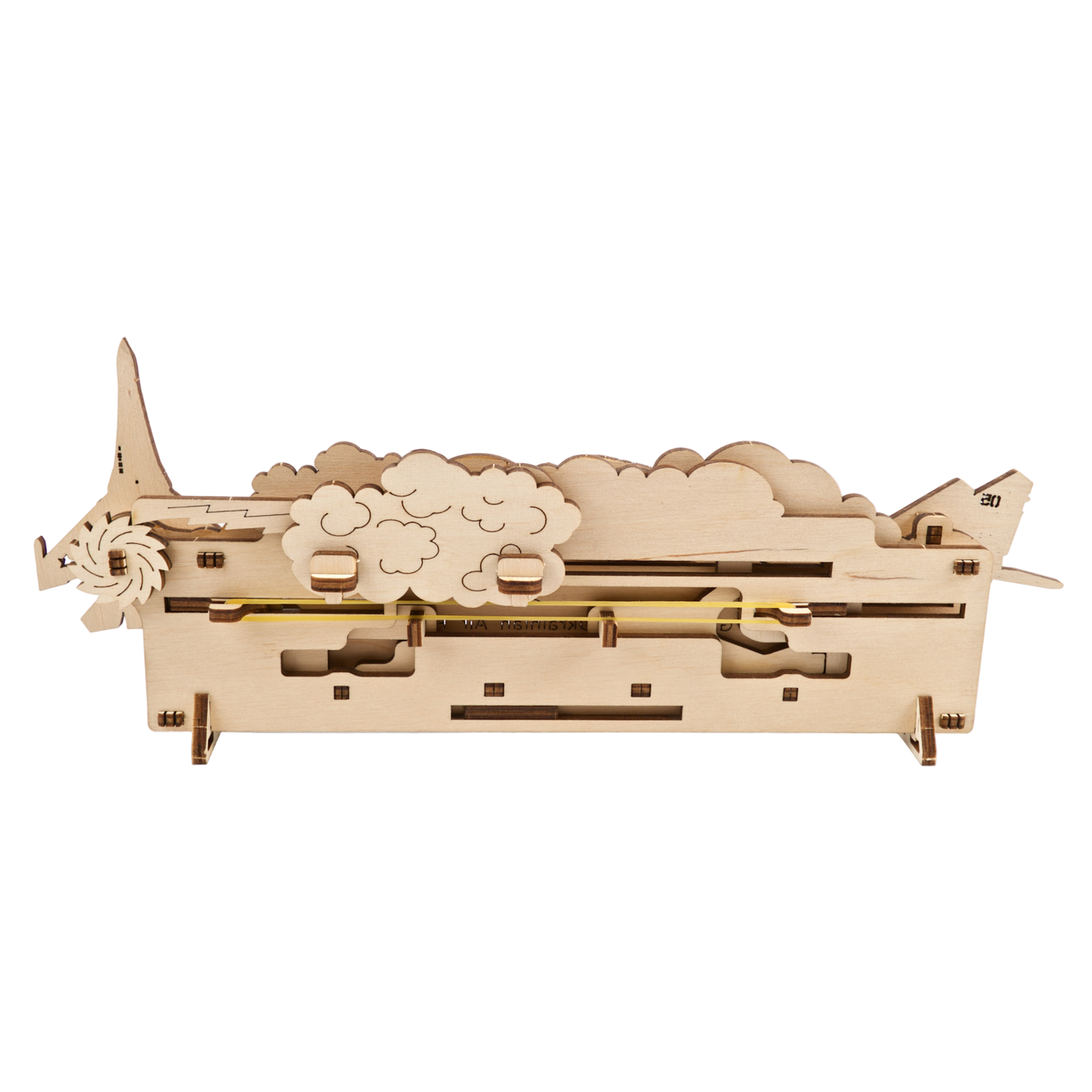 ugears-the-ghost-of-kyiv-attacks-mini-modello-legno-3d image 3
