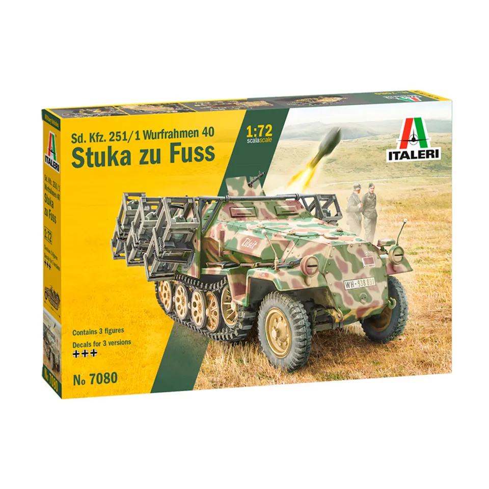 ak-interactive-1-72-sd-kfz-251-1-stuka-zu-fuss-kit-di-modellismo-militare image 1