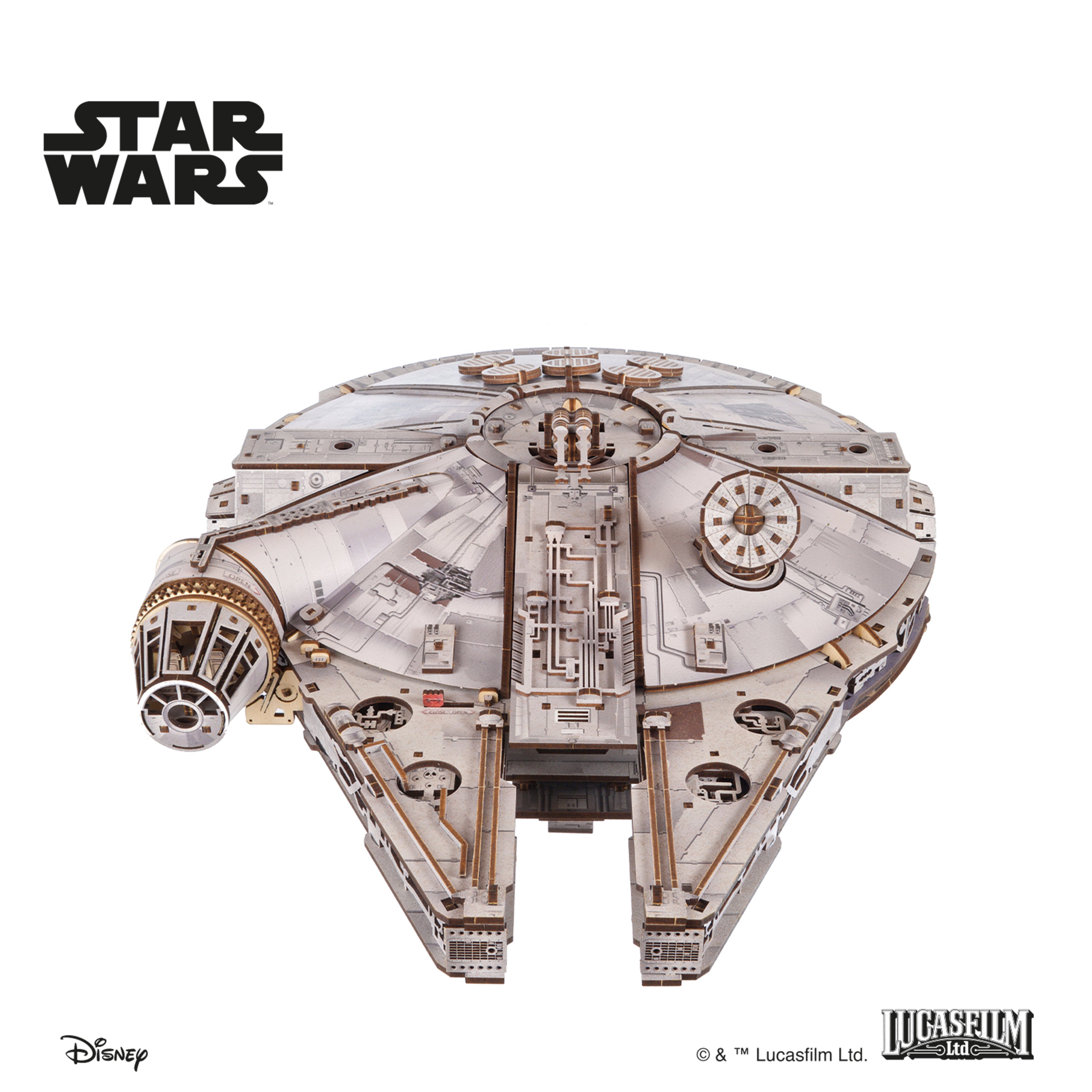 ugears-millennium-falcon-star-wars-1-75-astronave-da-costruire image 4