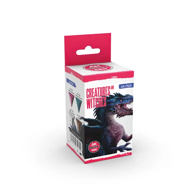 ak-interactive-criaturas-y-brujas-set-quick-gen-colori-per-miniature image 1
