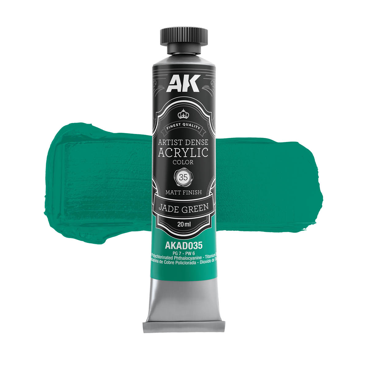 ak-interactive-green-color-set-set-di-colori-acrilici-densi-artistici image 6
