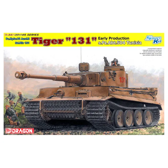ak-interactive-1-35-pz-kpfw-vi-tiger-i-early-131-tunisia-early-production image 1