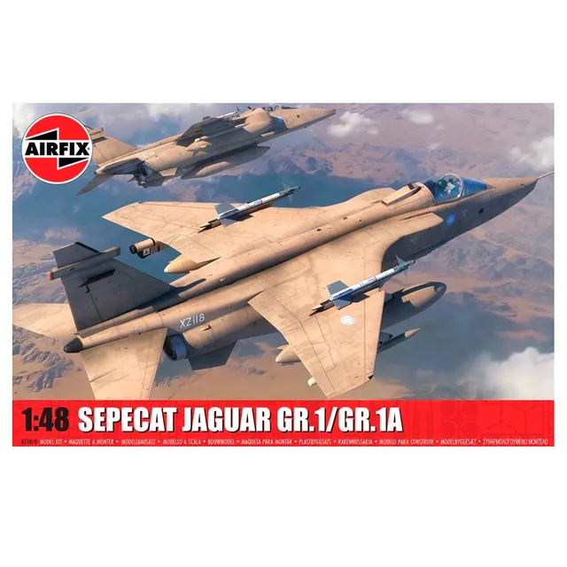 ak-interactive-sepecat-jaguar-gr-1-gr-1a-1-48-kit-aereo-modellismo image 1