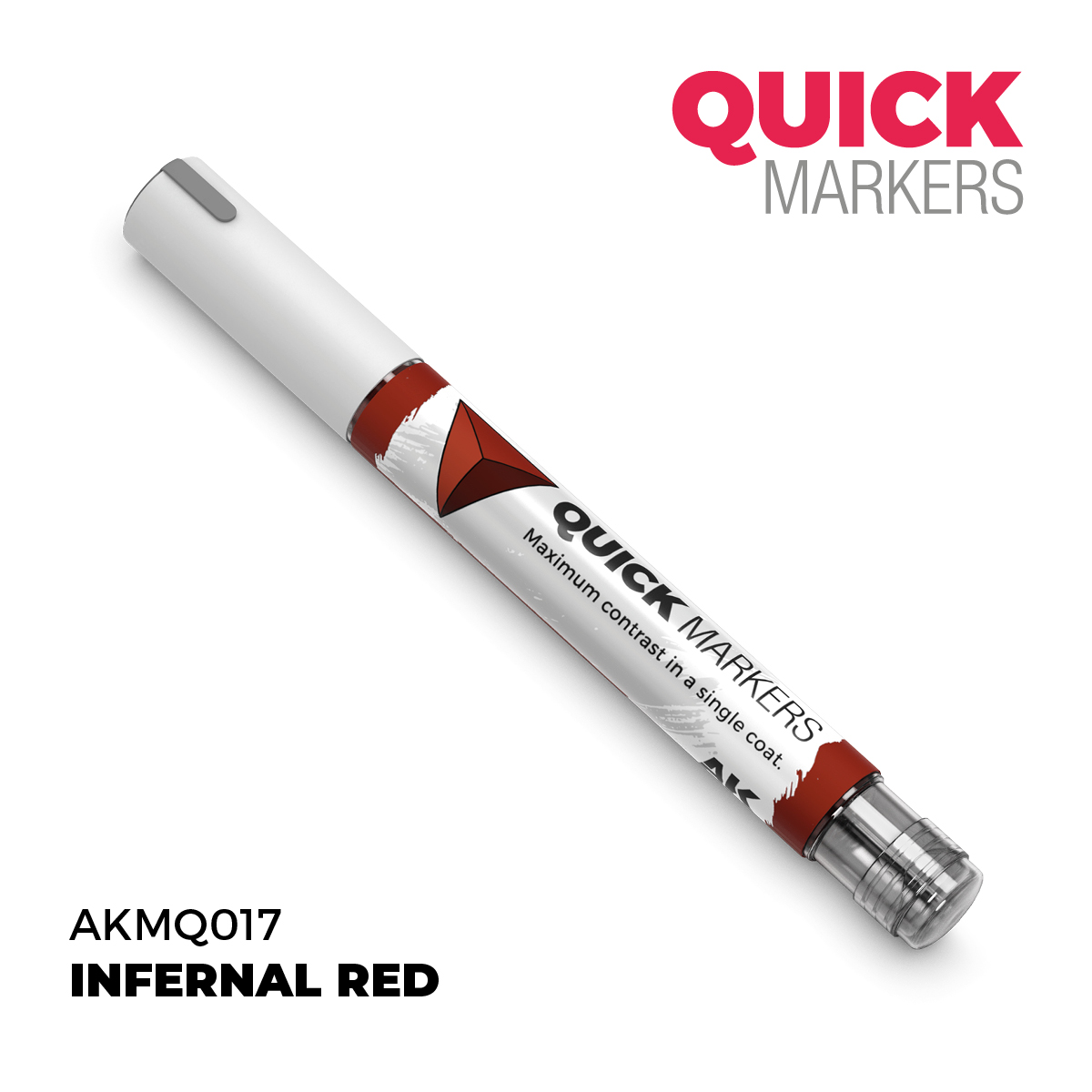 ak-interactive-infernal-red-quick-marker-pennarello-per-modellismo image 2