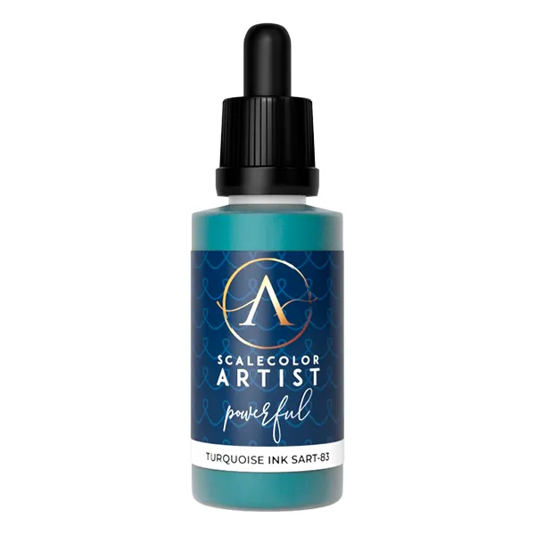 scale75-turquoise-ink-inchiostro-acrilico-20-ml image 1