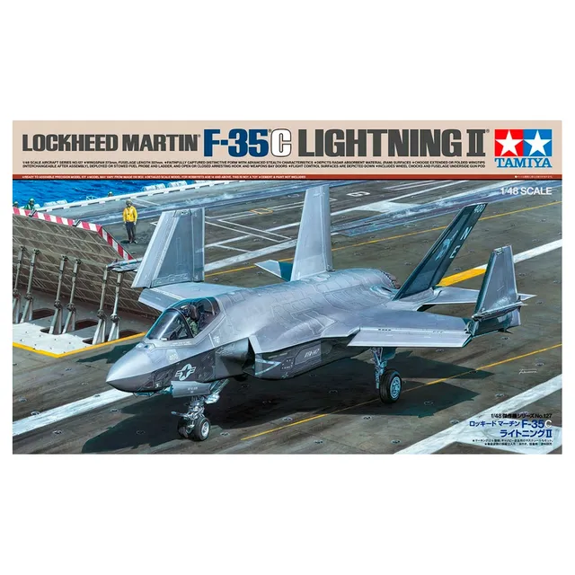 ak-interactive-1-48-lockheed-martin-f-35c-lightning-ii-kit-aereo-militare-modern image 1