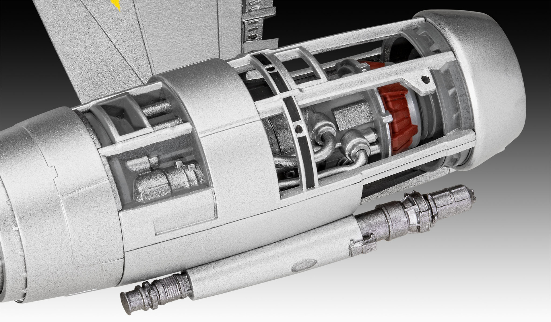 ak-interactive-1-24-star-wars-the-mandalorian-n1-starfighter-kit-modellismo image 6