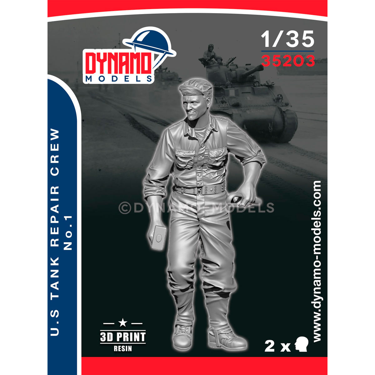 ak-interactive-1-35-u-s-tank-repair-crew-no-1-figure-equipaggio-manutenzione image 1