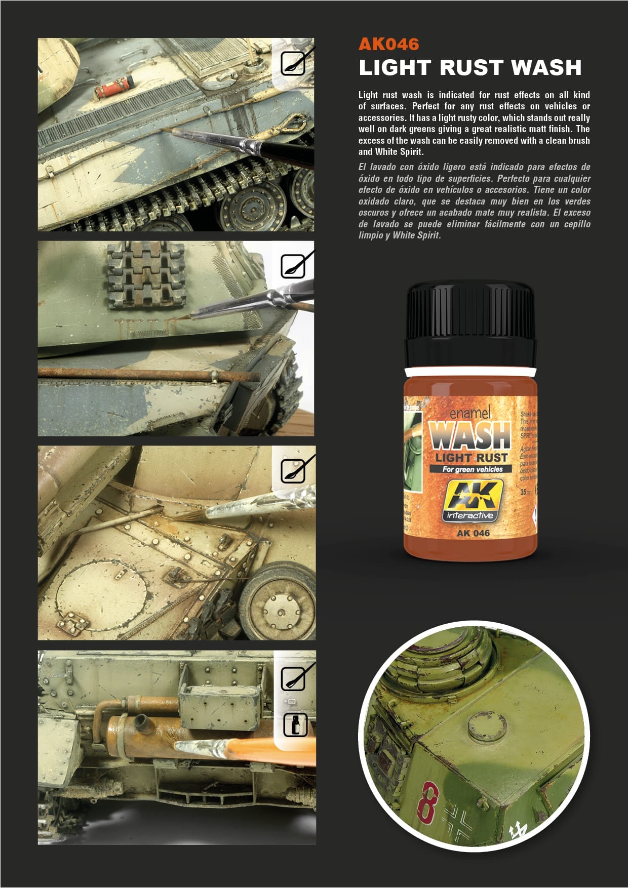 ak-interactive-deep-shades-lavado-oxido-claro-wash-per-modellismo image 3
