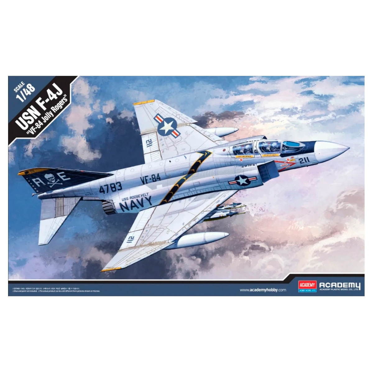 ak-interactive-1-48-f-4j-phantom-ii-vf-84-jolly-rogers-kit-modellismo image 1