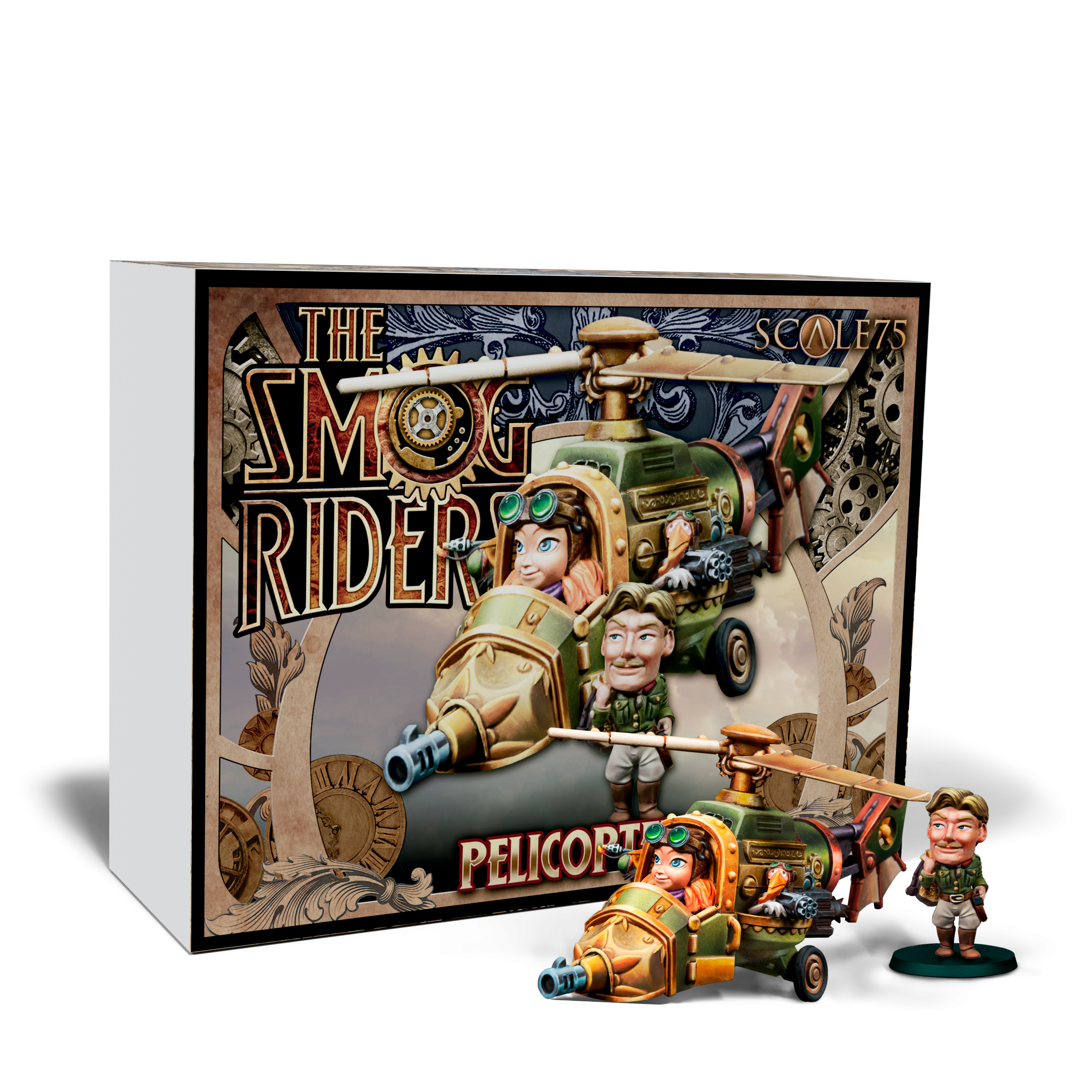 scale75-pelikopter-35mm-miniatura-resina-smog-riders-chibi-da-dipingere image 1