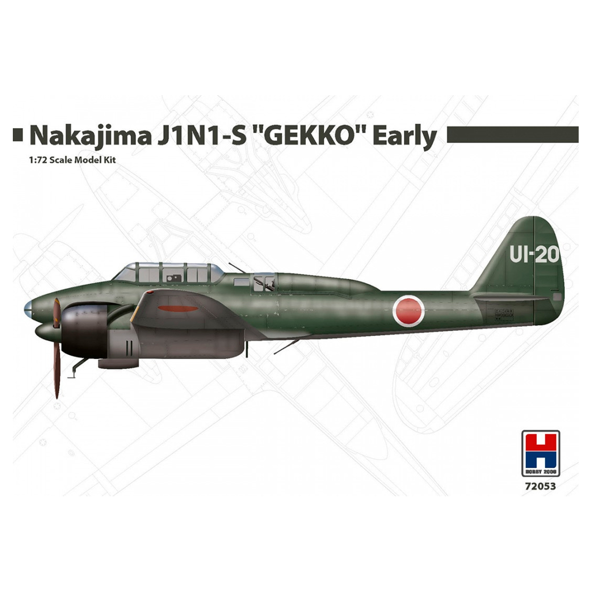 ak-interactive-nakajima-j1n1-s-gekko-early-1-72 image 1