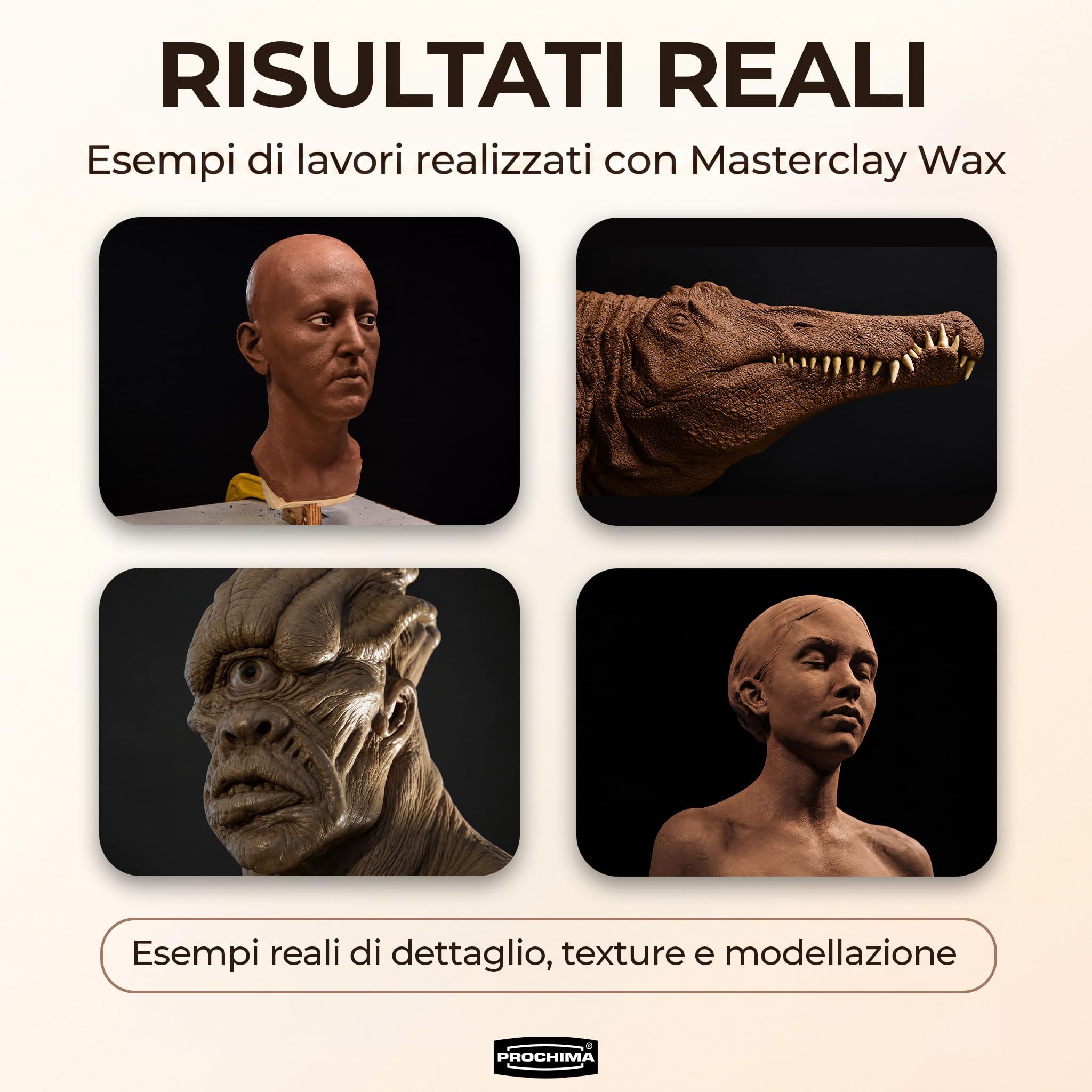 prochima-masterclay-wax-soft-plastilina-a-cera-rossa-senza-zolfo-per-modelli-e-c image 7