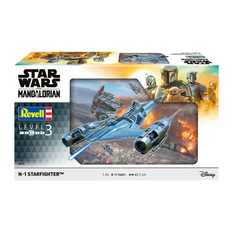 ak-interactive-1-24-star-wars-the-mandalorian-n1-starfighter-kit-modellismo image 1