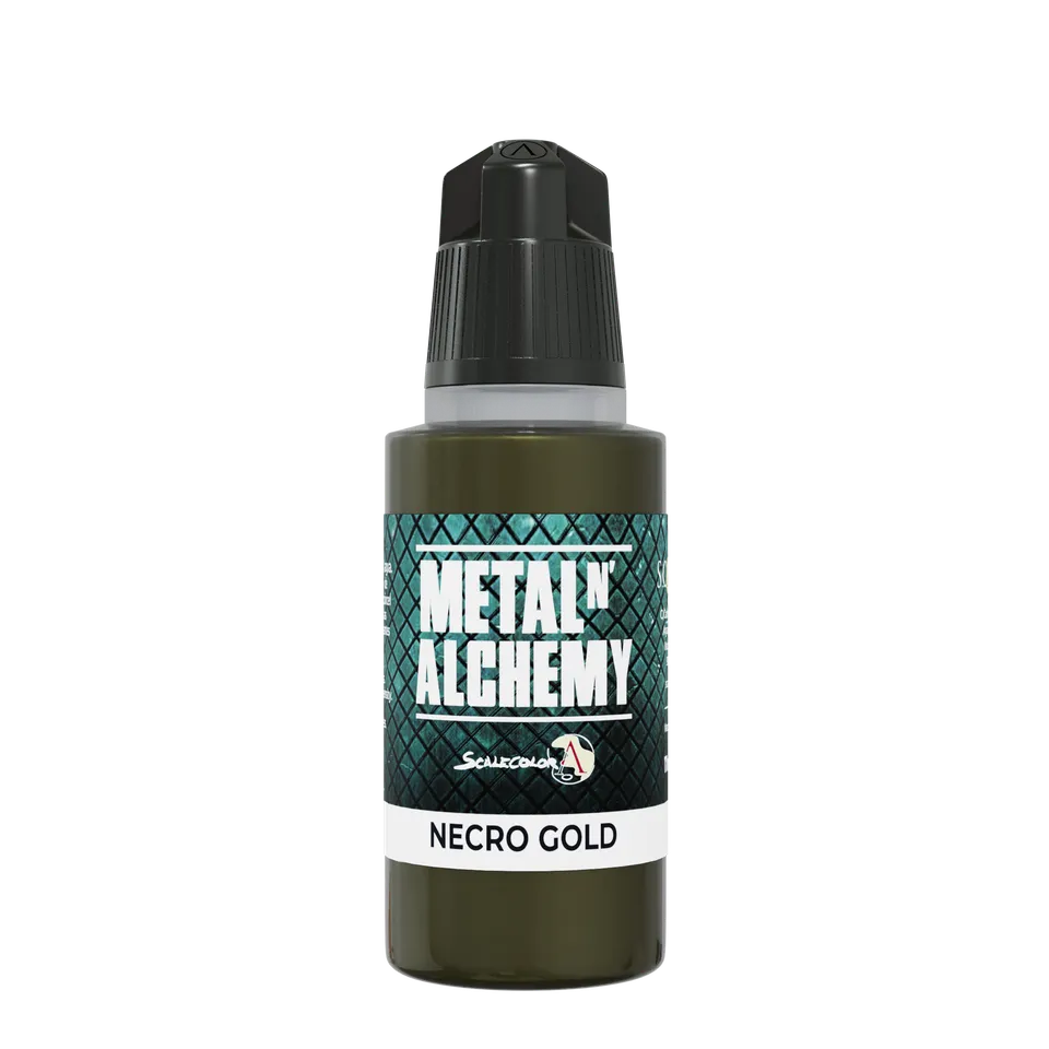 scale75-metal-n-alchemy-necro-gold-oro-metallico-17ml image 1