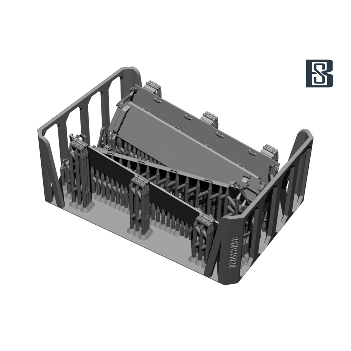 ak-interactive-m4a3-sherman-stowage-rack-spare-track-holders-1-35-set-per-2-carr image 1