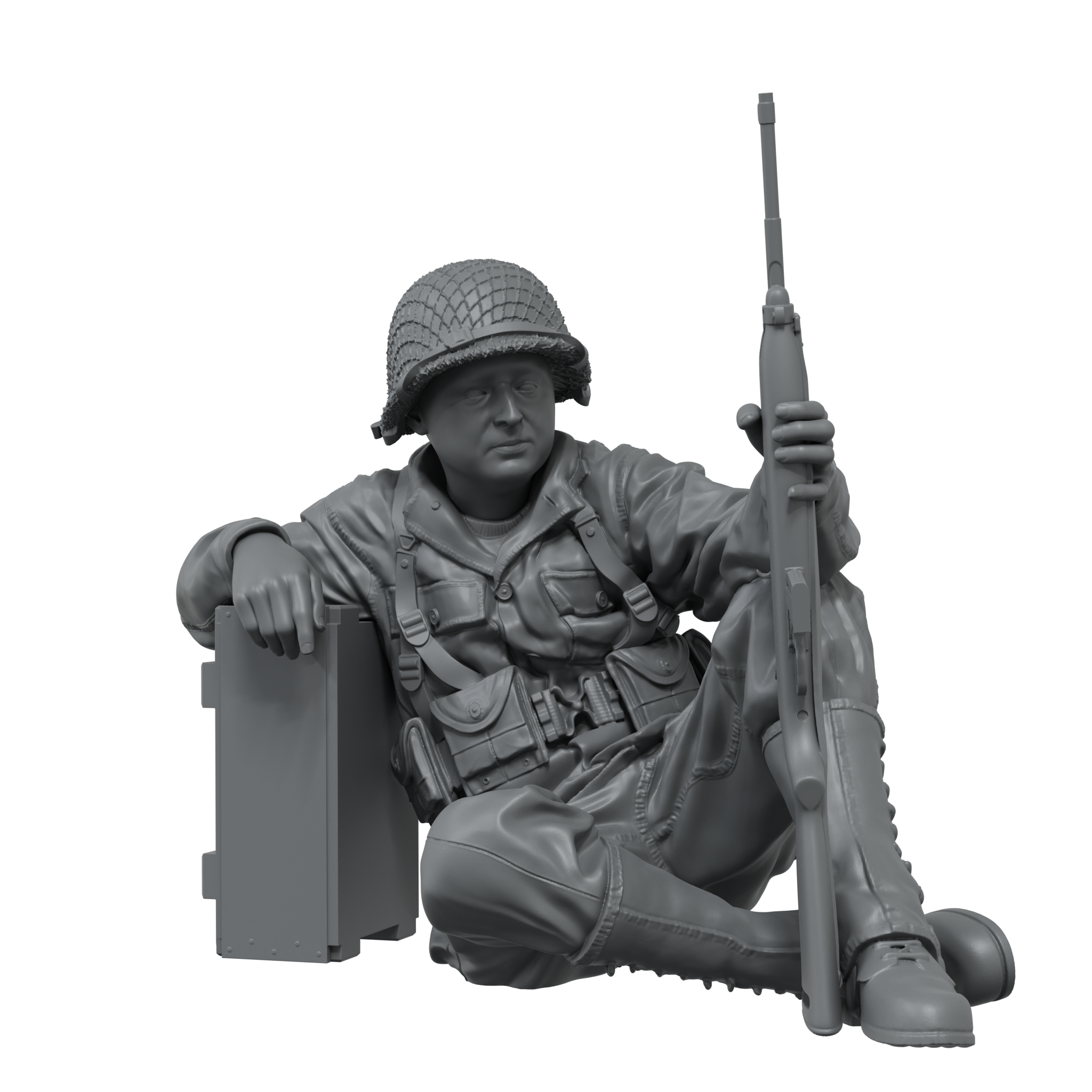 scale75-pfc-us-armored-infantry-1-35-miniatura-militare-in-resina image 2
