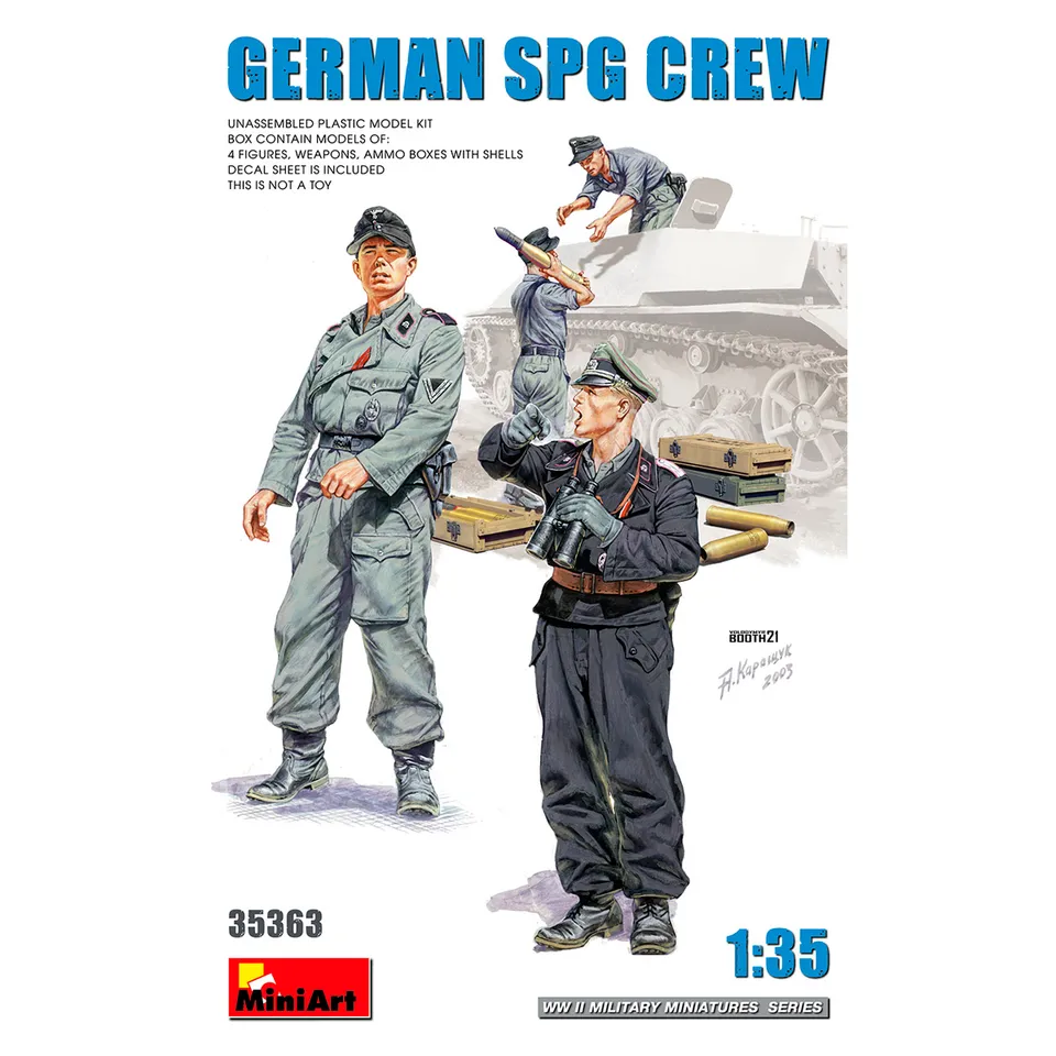 ak-interactive-1-35-german-spg-crew-set-figure-militari-scala-1-35 image 1