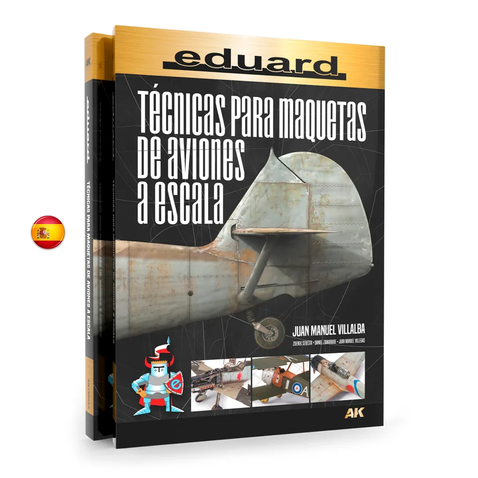 ak-interactive-t-cnicas-para-maquetas-de-aviones-a-escala-eduard-libro-di-tecnic-2 image 1