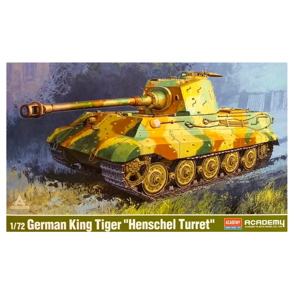 ak-interactive-1-72-german-king-tiger-henschel-turret-carro-armato-tedesco image 1