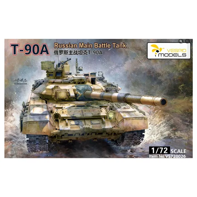 ak-interactive-carro-armato-t-90a-russian-main-battle-tank-1-72-kit-modellismo image 1
