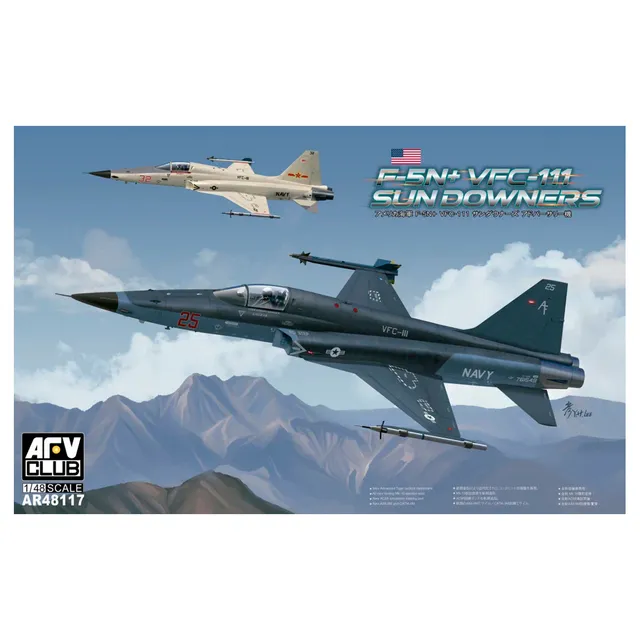 ak-interactive-1-48-northrop-f-5n-vfc-111-sundowners-kit-aereo-da-costruire image 1